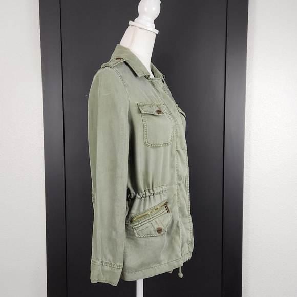 Nanette Lepore Military Style Utility Jacket Size XS - Picture 5 of 8